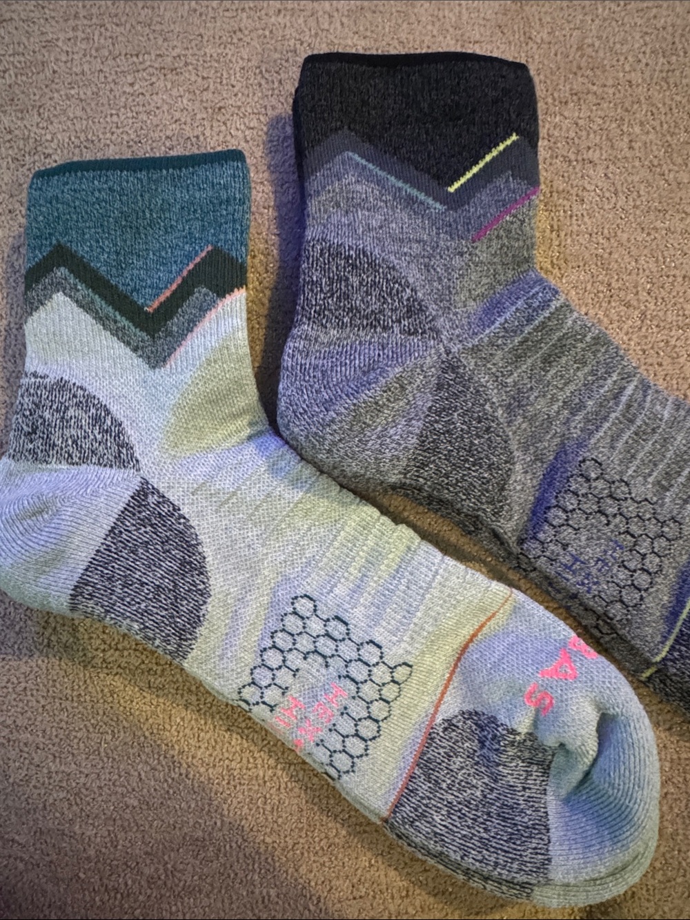 Bombas Performance Hiking Socks — Wool Blend